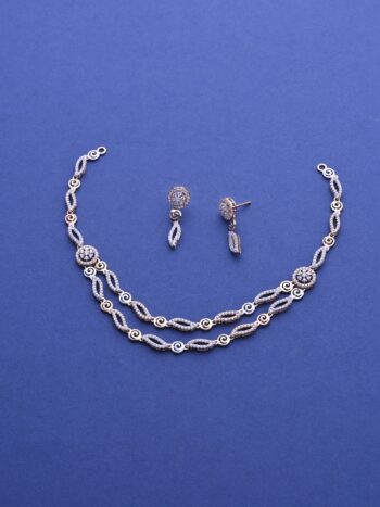 A.D STONE NECKLACE SET