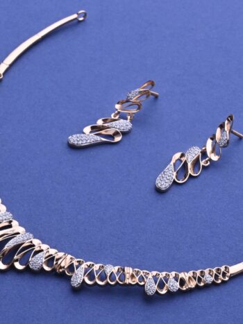 A.D STONE NECKLACE SET