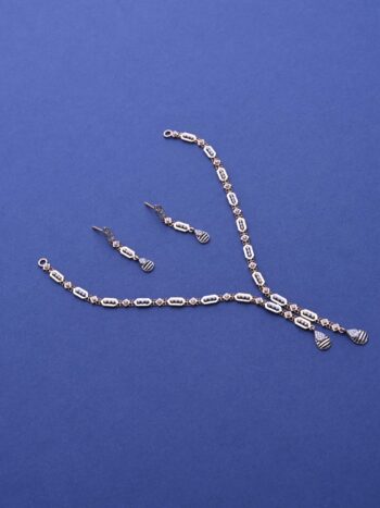 A.D STONE NECKLACE SET