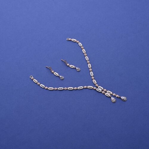 A.D STONE NECKLACE SET
