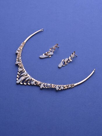A.D STONE NECKLACE SET