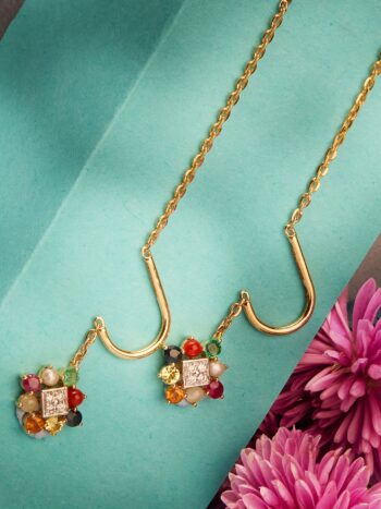 Divine Nine Circle Dangler Earrings