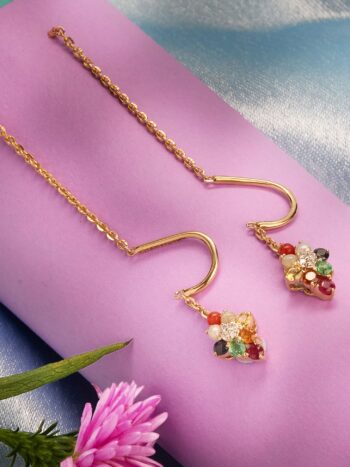 Divine Nine Oval Dangler Earrings