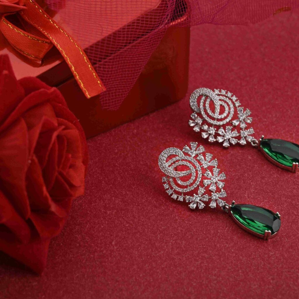 Function Wear Silver Earrings