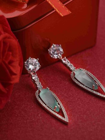 Function Wear Silver Earrings