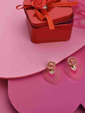 Party Wear Stylish Silver Earrings